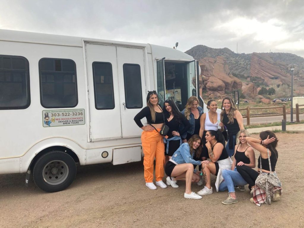 Denver Party Bus to Red Rocks